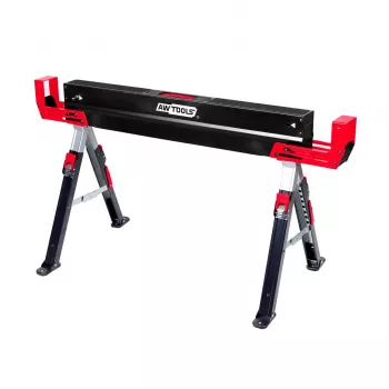 AWTOOLS Adjustable Sawhorse Stand Length 98-115.5 cm Height 62-82 cm