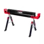 AWTOOLS Adjustable Sawhorse Stand Length 98-115.5 cm Height 62-82 cm