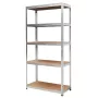 AWTOOLS AW Rack 5 Shelves 200x90x40 Load Capacity 250kg / 5.0mm - Push-In Quick Assembly