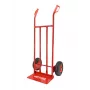 AWTOOLS AW Warehouse Trolley 2 Wheel 200kg Hand Truck with Pneumatic Tyres, Steel Frame, Blue/Black