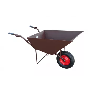 AWTOOLS AW00038 Garden Cart 100L 200kg 4-Wheel Dump Cart Green