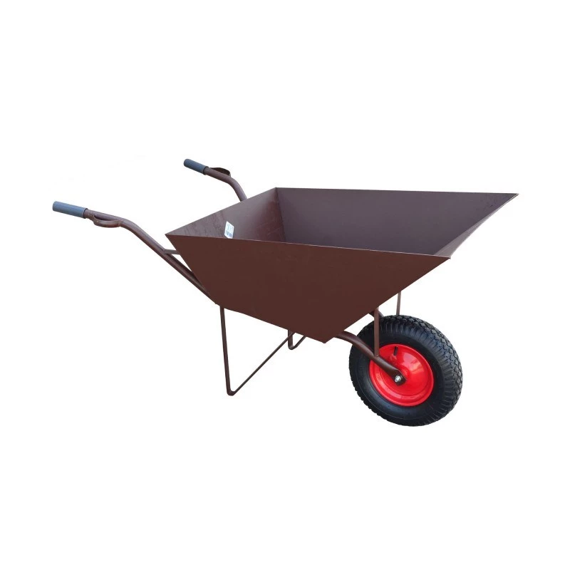 AWTOOLS AW00038 Garden Cart 100L 200kg 4-Wheel Dump Cart Green