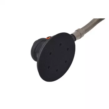 AWTOOLS AW10311BL Pneumatic Random Orbital Sander 150 mm 6 inch Air Sander with Hook & Loop Pad, Rear Exhaust, Built-in Regulator, 10,000 RPM, 90 PSI, Includes Dust Bag and Wrench