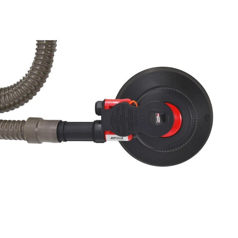 AWTOOLS AW10311BL Pneumatic Random Orbital Sander 150 mm 6 inch Air Sander with Hook & Loop Pad, Rear Exhaust, Built-in Regulator, 10,000 RPM, 90 PSI, Includes Dust Bag and Wrench