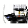 AWTOOLS AW10415BL Manual Rotary Oil Pump for 200L Drums, 20 L/min, Cast Iron, Telescopic Suction Tube, 2 inch BSP