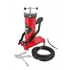 AWTOOLS AW15940 Foot Air Pump - Single Cylinder, 10 BAR, Analog Gauge, Steel Frame, Black/Silver
