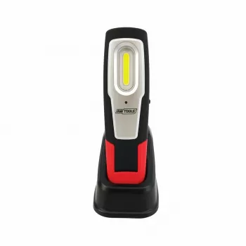 AWTOOLS AW17600 COB LED Work Light Flashlight with Magnetic Base and Swivel Hook