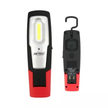AWTOOLS AW17601 COB LED Headlamp - 120 Lumens, 3 Modes, IPX4 Splash-Proof, Adjustable Headband, Battery Powered