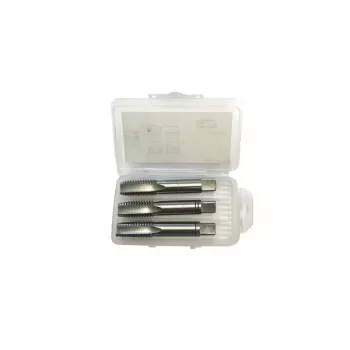AWTOOLS AW20266 20-Piece Metric Tap and Die Set M3-M12 | HSS Threading Kit with Adjustable Wrenches, Pitch Gauge & Case