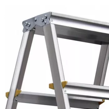 AWTOOLS AW23031 Multi-Purpose Articulated Ladder 12 Rungs 150 kg Aluminium