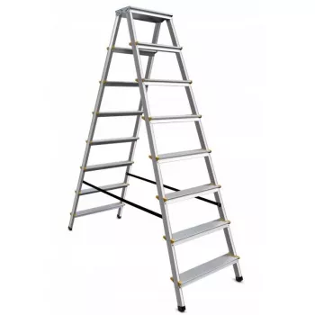 AWTOOLS AW23031 Multi-Purpose Articulated Ladder 12 Rungs 150 kg Aluminium