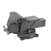 AWTOOLS AW24207 Swivel Base Bench Vice 100mm Cast Iron with Anvil