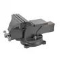 AWTOOLS AW24207 Swivel Base Bench Vice 100mm Cast Iron with Anvil