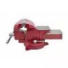 AWTOOLS AW24226 125mm Swivel Bench Vise with Anvil and Replaceable Hardened Jaws