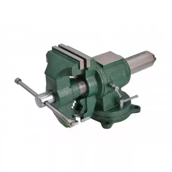 AWTOOLS AW24295 Bench Vice 100mm (4 inch) Swivel Base Cast Iron Heavy Duty