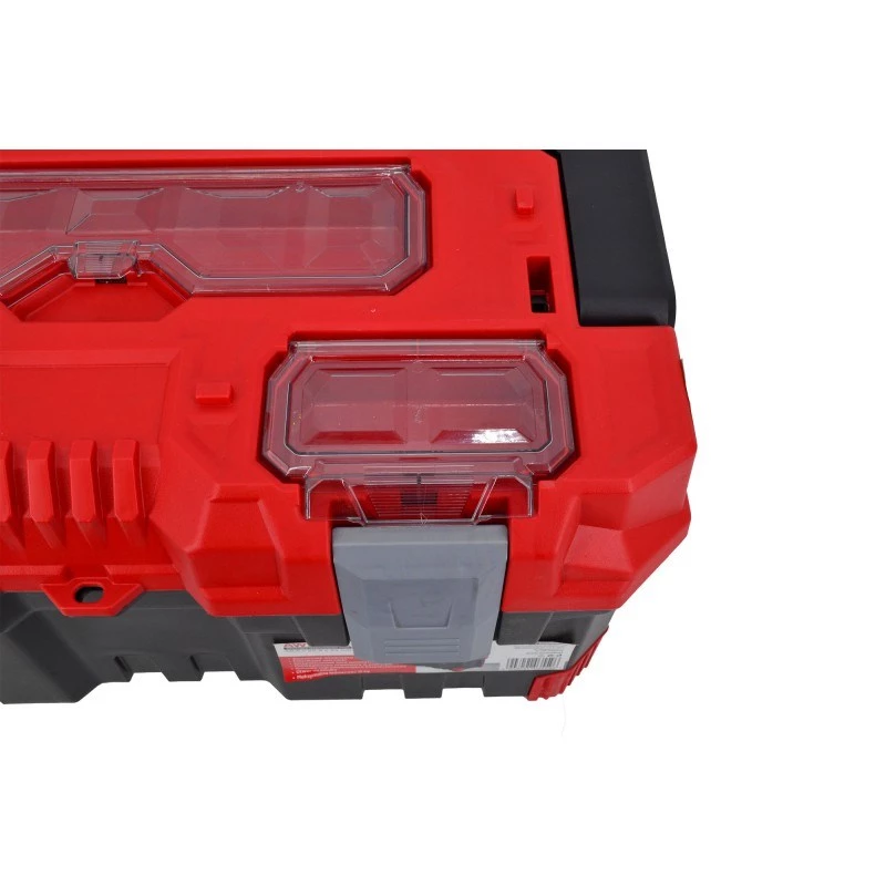 AWTOOLS AW30514 14-Compartment Organizer Case with Transparent Lid and Removable Dividers