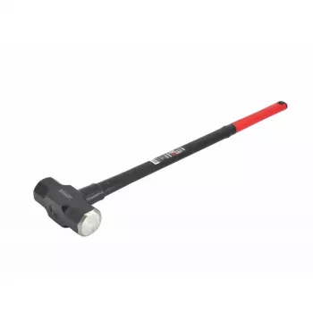AWTOOLS AW32281BL Fitter's Hammer with Fiberglass Handle, 1000 g, Straight Peen, DIN 1041, Blue/Black