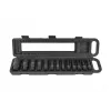 AWTOOLS AW38690BL 172-Piece Chrome Vanadium Socket Set with 1/4 inch, 3/8 inch, 1/2 inch Drives, 72-Tooth Ratchets, E-Torx, Bits, and Blow-Molded Case