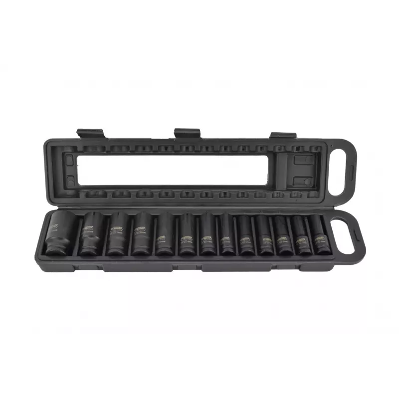 AWTOOLS AW38690BL 172-Piece Chrome Vanadium Socket Set with 1/4 inch, 3/8 inch, 1/2 inch Drives, 72-Tooth Ratchets, E-Torx, Bits, and Blow-Molded Case