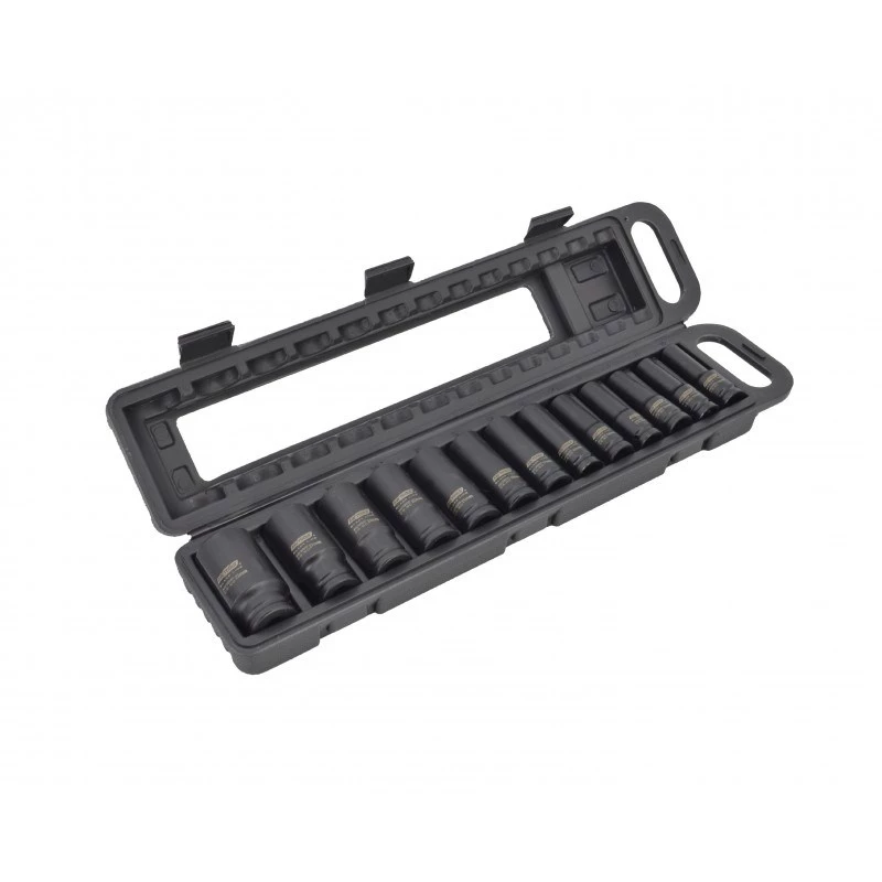 AWTOOLS AW38690BL 172-Piece Chrome Vanadium Socket Set with 1/4 inch, 3/8 inch, 1/2 inch Drives, 72-Tooth Ratchets, E-Torx, Bits, and Blow-Molded Case