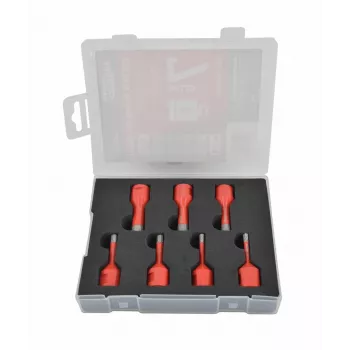AWTOOLS AW47307 7-Piece HSS Twist Drill Bit Set DIN 338 – 2-10mm Metal, Wood & Plastic Drilling