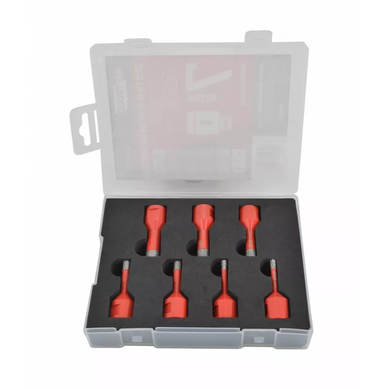 AWTOOLS AW47307 7-Piece HSS Twist Drill Bit Set DIN 338 – 2-10mm Metal, Wood & Plastic Drilling