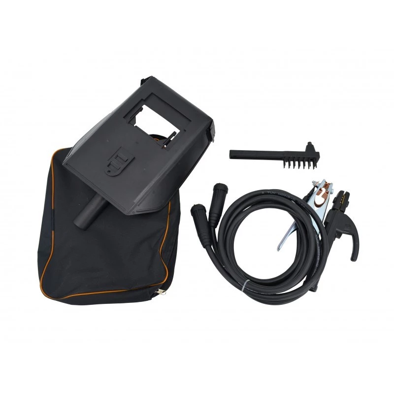 AWTOOLS AW50507BL Auto-Darkening Welding Helmet with Solar Cell and Lithium Battery, Shade 9-13, 92x42mm Viewing Area