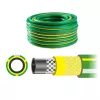 AWTOOLS AW70374 Garden Hose 50m 1/2 inch Flexible PVC 3-Layer with Polyester Cross-Braid