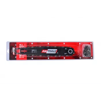 AWTOOLS AW80155 14-Inch Semi-Chisel Chainsaw Chain, 3/8 inch Pitch, 1.3mm Gauge, 52 Drive Links