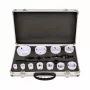 AWTOOLS Bimetal Hole Saw Set 19-76mm 15 pcs BLACK LINE Metal Case
