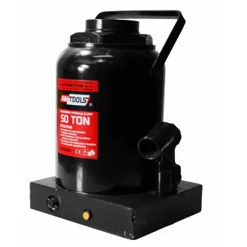 AWTOOLS Hydraulic Bottle Jack 50 Ton, Lifting Range 300–480 mm, Heavy-Duty Steel, CE Compliant
