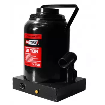 AWTOOLS Hydraulic Bottle Jack 50 Ton, Lifting Range 300–480 mm, Heavy-Duty Steel, CE Compliant