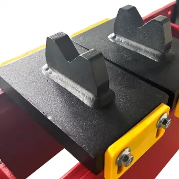 AWTOOLS Hydraulic Press with Manometer PROF 30T 55-1035mm with Foot Pedal and Guard Black Line