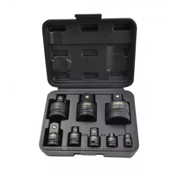 AWTOOLS Impact Socket Adapter and Reducer Set 8-Piece CrMo Black Line