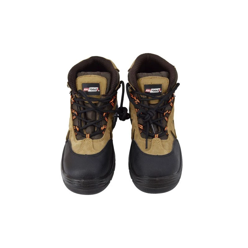 AWTOOLS MERANO S3 SRC High-Cut Safety Boots Size 40 Black Leather