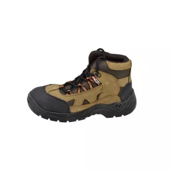 AWTOOLS MERANO S3 SRC High-Cut Safety Boots Size 40 Black Leather