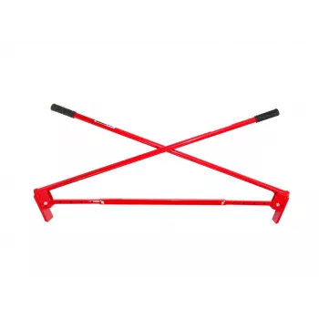 AWTOOLS Paver Clamp with Parallel Gripping, 100-400 mm Jaw, 100 kg Capacity, Steel, Two-Person
