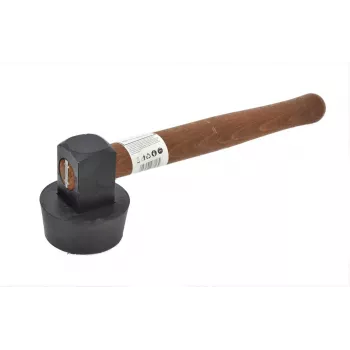 AWTOOLS Paving Hammer 1.5kg Vulcanized Rubber with Fiberglass Handle