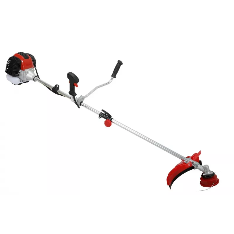 AWTOOLS BC620 62cc 3.5HP Petrol Brush Cutter with Bike Handle, 3 Blades and Double Harness