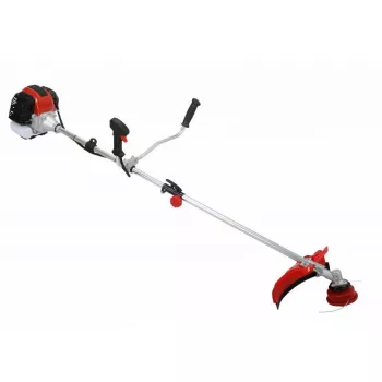 AWTOOLS BC620 62cc 3.5HP Petrol Brush Cutter with Bike Handle, 3 Blades and Double Harness
