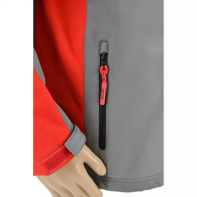 AWTOOLS Softshell Jacket Sweatshirt T4 Red-Grey L