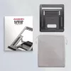 AXAGON STND-L Notebook Stand 10-16 inch Aluminium Foldable Height Adjustable Silver