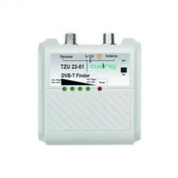 Axing TZU 22-01 2-Way F-Type Signal Splitter/Combiner 5-2400 MHz Grey