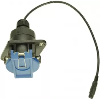 AXION WCC 11-Minax-DM 7-Pin ABS/EBS Socket for Tractor Unit, ISO 7638-1, 24V, Screw Terminals, IP54