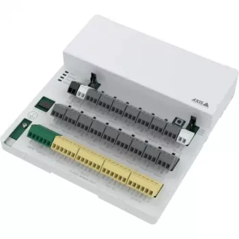 AXIS A9920 I/O Relay Expansion Module – 8 Configurable Ports, RS485, DIN Rail Mount