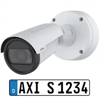 Axis P1486-LE 4K UHD Outdoor Bullet IP Security Camera with OptimizedIR, Forensic WDR, Lightfinder 2.0, and Zipstream Technology