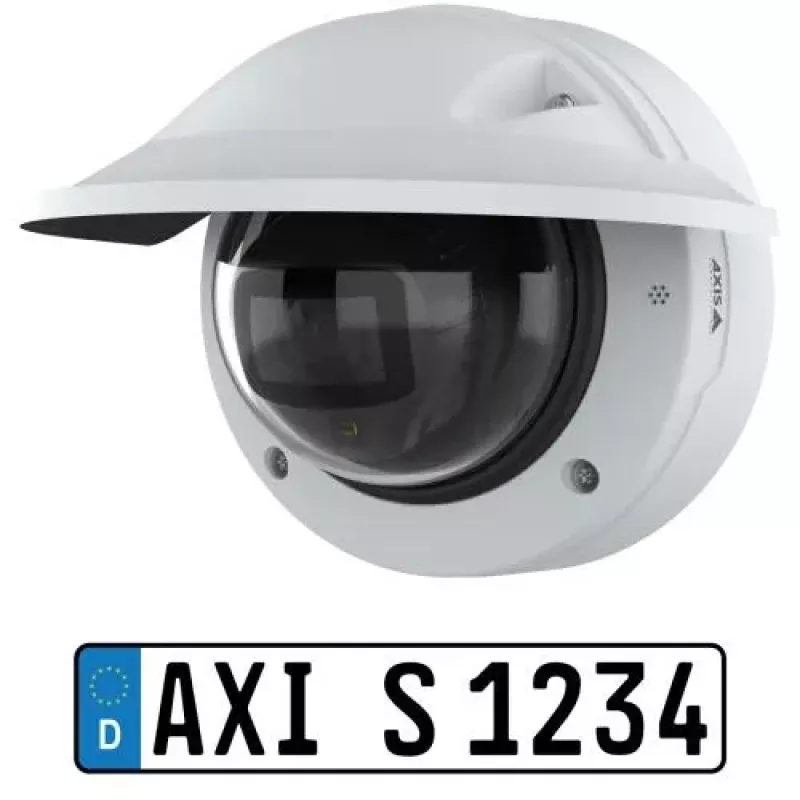 AXIS P3285-LVE 4MP Outdoor Varifocal IP Security Camera with 10mm Lens, Lightfinder 2.0, Forensic WDR, IK10, IP66, PoE (03631-001)