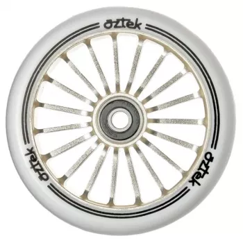 Aztek Architect Wheels Aqua - 110mm x 24mm Freestyle Scooter Wheel (88A, Aluminum Core)