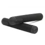 Aztek Lite Grips Grey - Soft TPE Scooter Grips with Nylon Bar Ends (Pair)