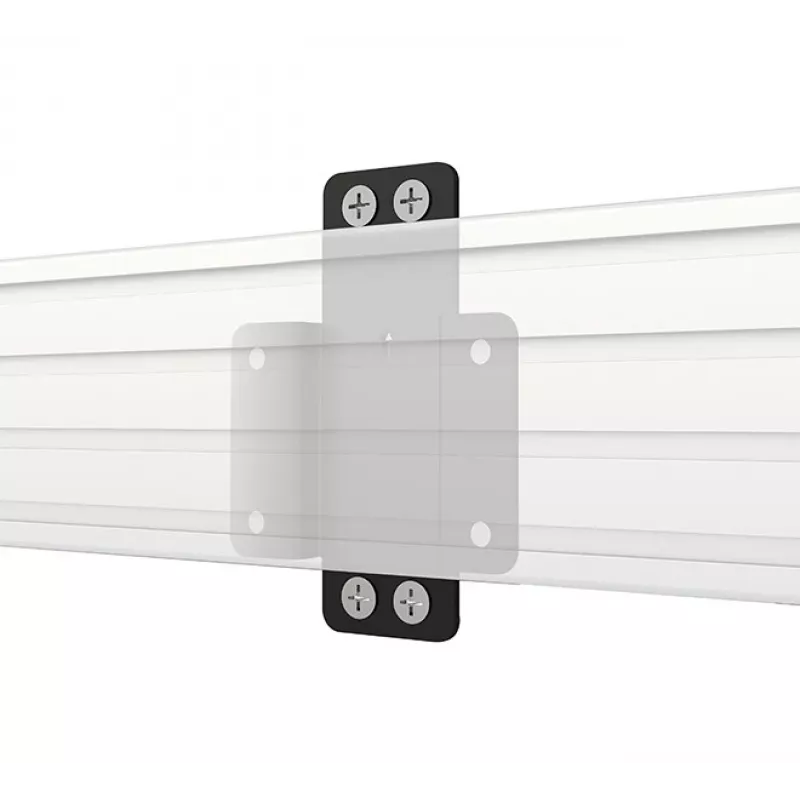B-Tech SYSTEM X BT8390-WFK2/B Mounting to Beam Spacer 19mm Black